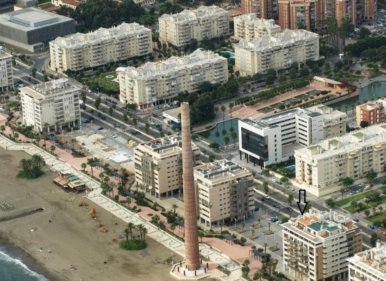 Apartamento Paseo Marítimo Antonio Banderas Málaga Exterior foto